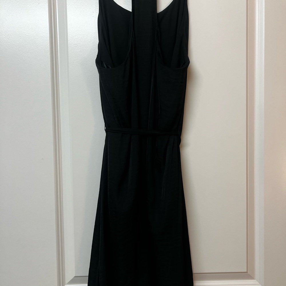 Impeccable Pig black wrap dress